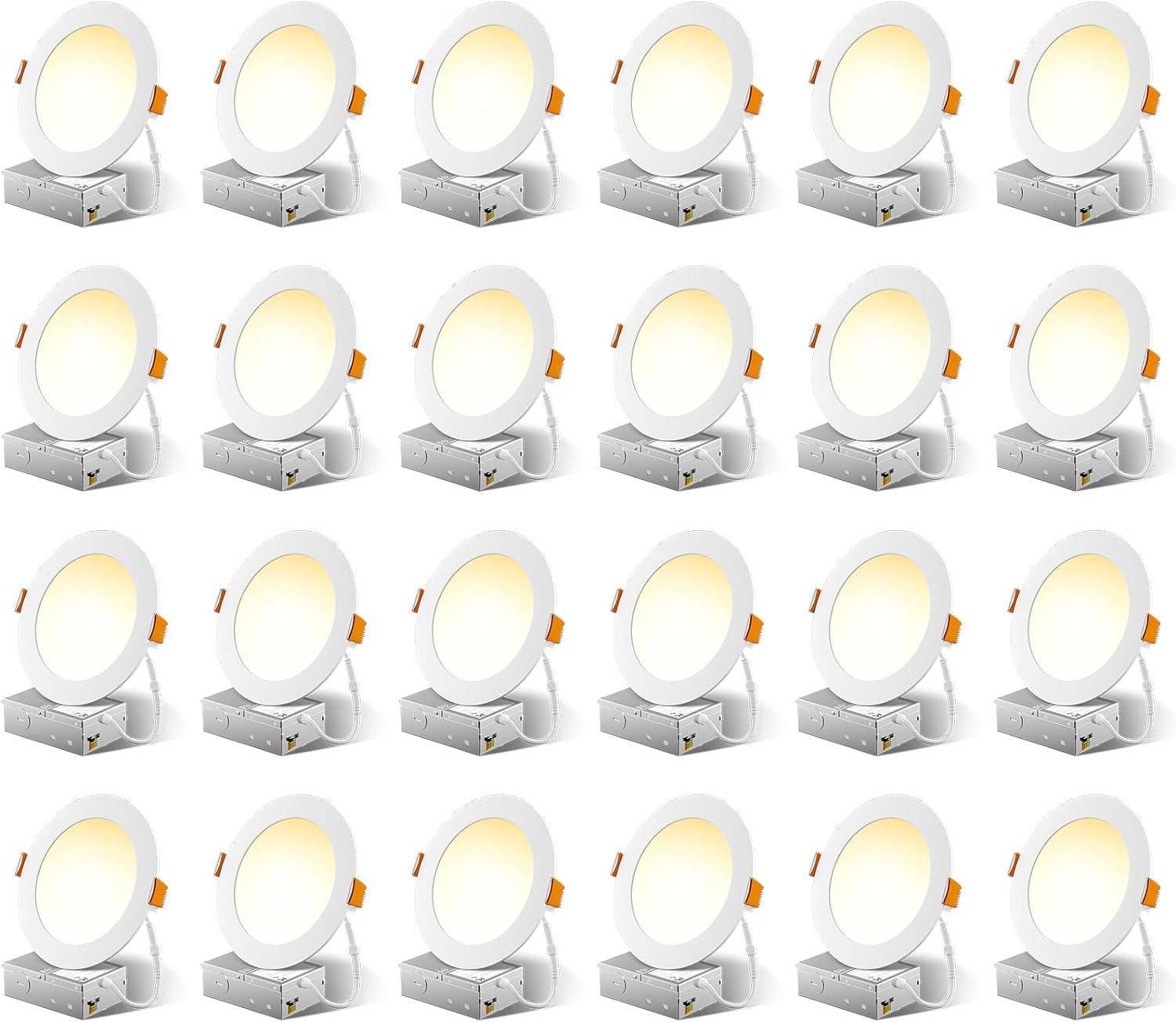 24 Pack 6 Inch 5CCT LED Recessed Ceiling Light Review